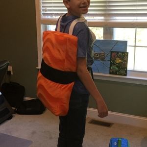 3 left Huge sushi costume. Sashimi and belt.